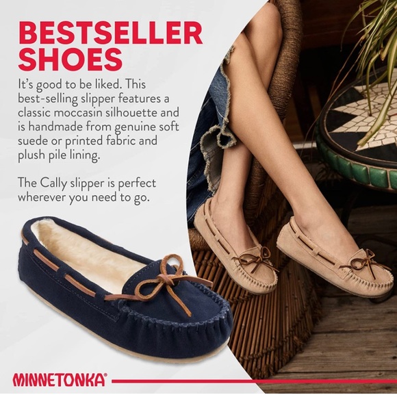 Minnetonka Women size 8 Cally Faux Fur Slipper - Picture 3 of 7